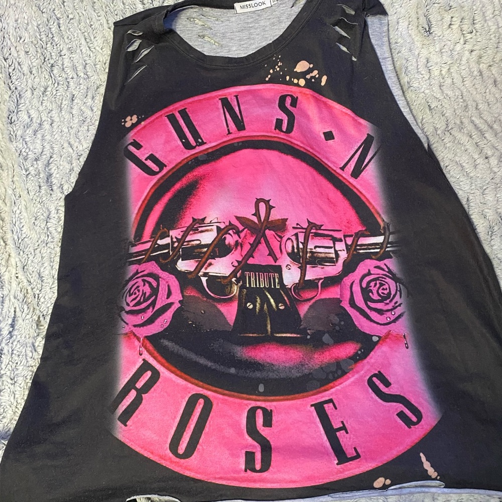 Miss look band tank top